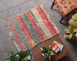 3X3 Handgeknüpfter Orientalischer Vintage Wollteppich Traditionell - Bild 1 von 11