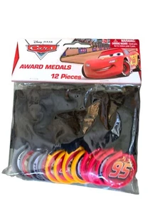 Disney Cars Award Medaillen (12) Kindergeburtstag Party Zubehör Gastgeschenke Belohnung Preise - Bild 1 von 3