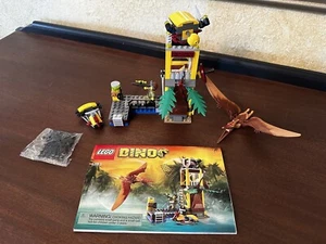LEGO Dinosaur 5883 DINO TOWER TAKEDOWN Complete,  Pteranodon Minifig Instructio - Picture 1 of 5