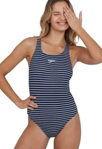 SPEEDO Essential Endurance+ Medalist One-piece Swimsuit - Size AU 4 RRP $70 - Picture 1 of 5