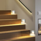 LED Motion Sensor Lights Wireless Night Light Battery Cabinet Stair Lamp Home US