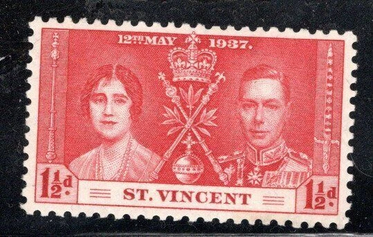 LOTE DE SELLOS DE SAN VINCENT COMO NUEVOS CON BISAGRAS 1539K Foto 1 de 1