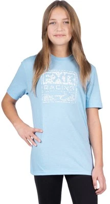 Camiseta FXR Emblem Premium Juvenil Manga Corta Azul Maui Foto 1 de 2