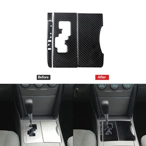 4Pcs Carbon Fiber Gear Shift Panel Cover Trim Type A For Toyota Camry 2007-2011 - Bild 1 von 12