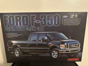 Meng 1/24 Scale Ford F-350 Super Duty Crew Cab Open Sealed Inside 100% Complete - Picture 1 of 9