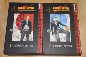 Manga Battle Royale Ultimate Edition volúmenes 1 y 2 (tapa dura) - Imagen 1 de 14