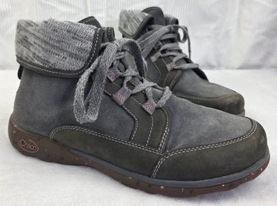 Botas Chaco Chukka Mujer Talla 9 Gris Berbería Plegables J106392 Performance Foto 1 de 4