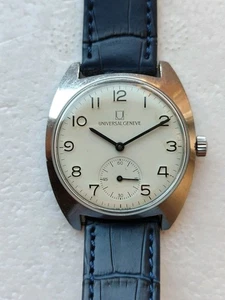 Universal Geneve cal.64 vintage assigned clock swiss made watch rare fs ferrovie - Picture 1 of 9