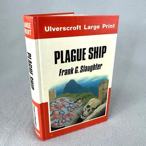 Plague Ship by Frank Slaughter Hardcover 1982 Ulverscroft Large Print Edition - Picture 1 of 12
