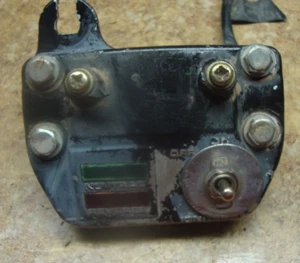 1984 Honda ATC 200 3 Wheeler Gauge Dash Switch Lights Console 3Wheeler Big Red  - Picture 1 of 1
