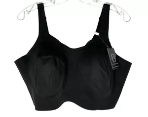 Evelyn & Bobbie Beyond Seamless EB Core Wirefree Bra Black Size 3X New - Picture 1 of 8