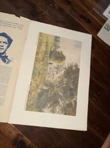 Paul Sawyier Limited Edition #1231 At Home In The Country - Picture 1 of 5