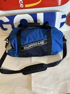 Supreme 3D Logo Duffle Bag FW23 (Blue) - Picture 1 of 6