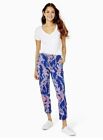 Lilly Pulitzer 28" Emora Knit Pants Printed Cotton Beach Resort S NWD 259486