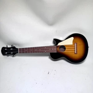 Epiphone Les Paul Acoustic Electric Concert Ukulele Sunburst! (WMP012021) - Picture 1 of 12