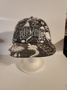 RIP AND DIP DARK TWISTED FANTASY STRAP BACK HAT - Picture 1 of 12