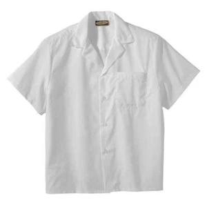 NWT 5XLT Big Tall Easy Care Poplin Camp Shirt MSRP 69.95 - Picture 1 of 1