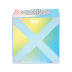 QFX BT-11 3" Portable Rechargeable Bluetooth Speaker +USB/SD/FM +LED Party Light - Picture 1 of 3