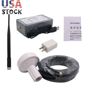 Indoor GPS Signal Repeater Amplifier Transfer L1 BD2 Full Kit 15M Distance USA - Picture 1 of 10