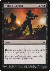 4x Morbid Plunder - NM/LP - Scars of Mirrodin Block SPARROW MAGIC - Picture 1 of 1