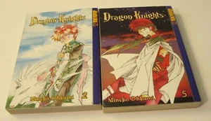 Dragon Knights 2 & 5 Manga Bücher Englisch Tokyo Pop Comic Mineko Ohkami Fantasy - Bild 1 von 11