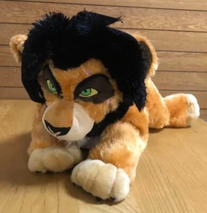 SEGA Disney Schurken Der König der Löwen Narbe große Plüschpuppe flauschiges Kissen Japan - Bild 1 von 3