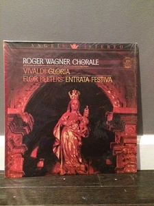 Vivaldi: Gloria/ Flor Peeters: Entrata Festiva Roger Wagner Choral 1963 Rare LP - Imagen 1 de 6