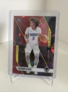 2023-24 Panini Phoenix Fade to Black Red Ice #4 Anthony Black (RC) - Picture 1 of 2