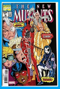 The New Mutants #98 Edición Facsímil Deadpool Primera Aparición Marvel 2022 Casi Nuevo - Imagen 1 de 1