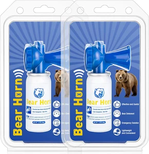 1.4Oz Bear Horn Self Defense, Loud Air Horn for Wild Animals, 120Db Heard up to - Picture 1 of 12
