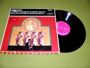 Mozart - Clarinet Concerto / Clarinet Quintet - Benny Goodman 1969 UK RCA Stereo - Picture 1 of 2
