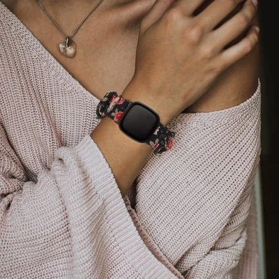  Scrunchies cinturino per orologio elastico con cinturino traspirante - Immagine 1 di 4