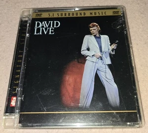 Very Rare DAVID BOWIE Live 2005 DVD 5.1 Surround DTS Signature 1974 Virgin Music - Picture 1 of 3