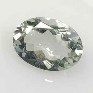 5.60 Ct Natural Green Amethyst High Luster Oval Shape - 9164 - Picture 1 of 2