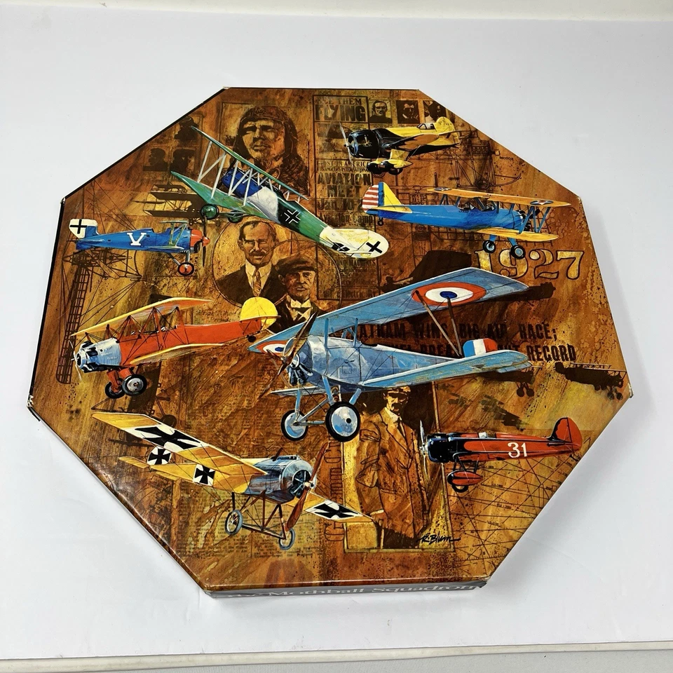 Vintage 1973 Springbok Octagonal Puzzle "The Mothball Squadron" by Roger Blum - Image 1 of 4