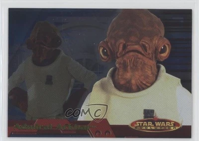 2001 Topps Star Wars: Evolution Admiral Ackbar #3 0b0 - Image 1 of 3