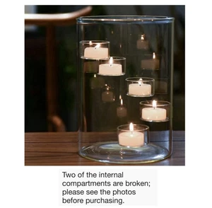 "Candelabro, decoraciones, candelabros de luz de té para el hogar, aromaterapia, 9""X 6""" - Imagen 1 de 19