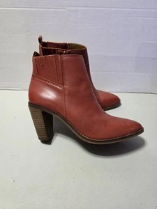 Lucky Brand Nesly Picante Stiefeletten zum Überziehen Größe 5M mandelförmige Spitze - Bild 1 von 14