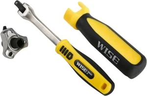 WISE 1/4" PALM RATCHET DRIVER & HANDLE SET WM-541 - Picture 1 of 6