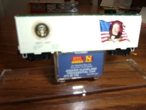 Micro-treni c 074 00 133 scala N Grover Cleveland vagone merci presidenziale #1893-1897 - Foto 1 di 2