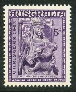 Australian 1962 Christmas stamp, Mint Never Hinged - Bild 1 von 1