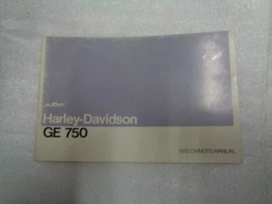 Used 1973 Harley Davidson GE750 Owners Manual 99462-73 - Picture 1 of 6