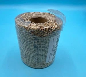 Burlap Scalloped Border Trim - Bulletin Borders Stickers 50 ft Back-to-School... - Picture 1 of 4