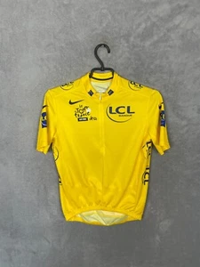 Nike Jersey Cycling Shirt Yellow Le Tour De France alpe d'huez Woman XL - Picture 1 of 10