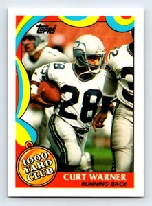 1989 Topps Curt Warner #22 *1000 Yard Club* Seattle Seahawks - Picture 1 of 4
