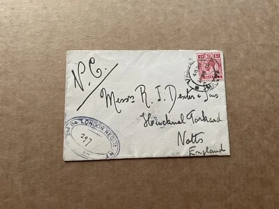 Malta 1915 Military Cover to UK (23-S2) +Solo Frank #51a +2nd Ba London Regiment - Image 1 of 2