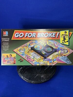 1993 MB Games Go For Broke Board Game - 100% Complete - Image 1 of 4