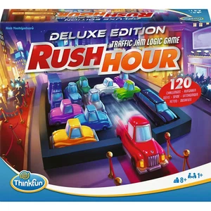 ThinkFun 76617 - Rush Hour - Das bekannte Stau-Spiel in der Deluxe Edition mit F - Bild 1 von 1