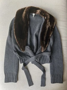 Hermes Cashmere Cardigan Size 42 - Picture 1 of 6