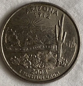 USA - 2008P - Washington ¼ $ - Arizona - State Issue - Picture 1 of 1